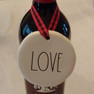 Rae Dunn LOVE Ornament